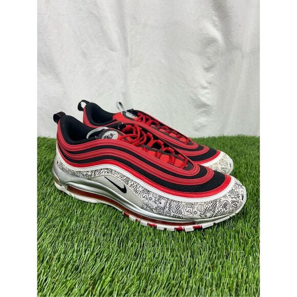 Men's 2019 Nike Jayson Tatum x Air Max 97 Saint Louis Roots Sneaker Gym Shoes 13